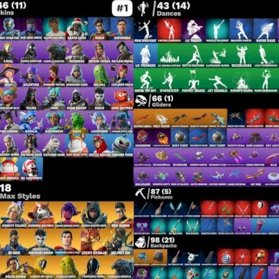 CONTA FORTNITE | 46 SKINS | ENTREGA AUTOMÁTICA