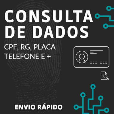 CONSULTA DE DADOS PESSOAIS - CPF, NOME, TELEFONE E PLACA
