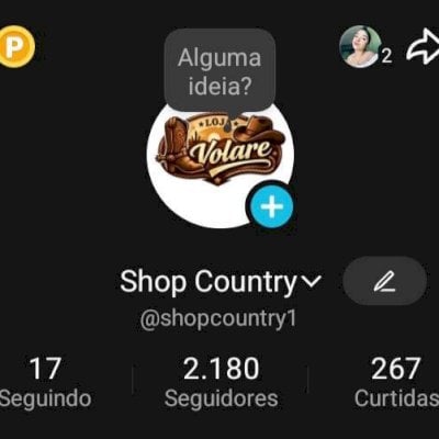 CONTA TIKTOK 2K SEGUIDORES BR 🇧🇷 SHOP+PROMOVER+SITE+LIVES+TROCAR NOME ✅