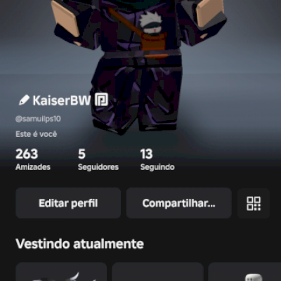 Vendo conta roblox
