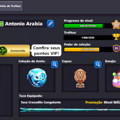 Conta super rara e com passes antigos