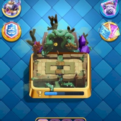 CONTA CLASH ROYALE LVL 56 COM 12500 TROFÉUS