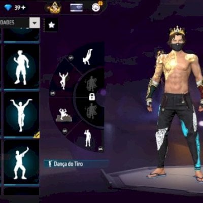 Conta gemada Free fire passe antigo e armar raras