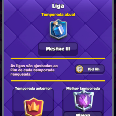 CONTA CLASH ROYALE UPADA + XP 75