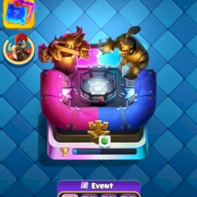 Conta de Clash Royale com aproximadamente 3 Milhões de Ouro