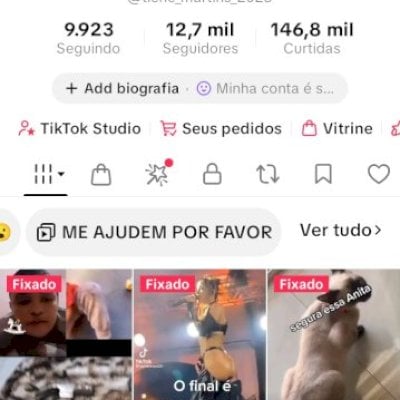 🔥 URGENTE - VENDO CONTA TIKTOK 🔥  12,7K SEGUIDORES