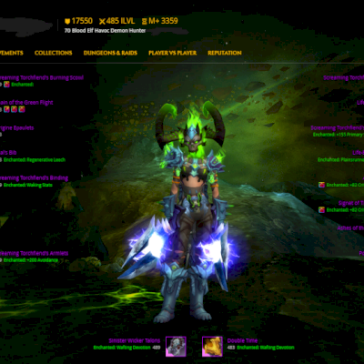 DH Havoc 485 Com CM do WoD completo na bag !