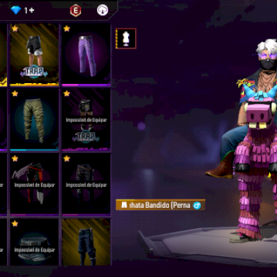 CONTA DE FF GEMADA DO FF, PRA SAIR RAPIDO.