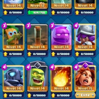 Clash Royale conta antiga original