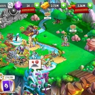 Conta Dragon city nível 26