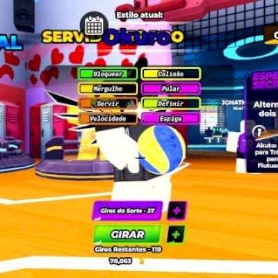 Conta de Roblox com mais volleybol legends e mais de 1K de robux gasto