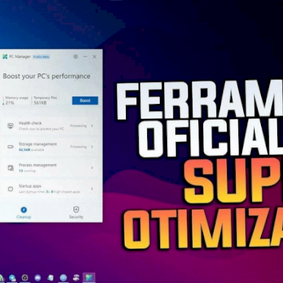 OTIMIZADOR DE WINDOWS +100 FPS