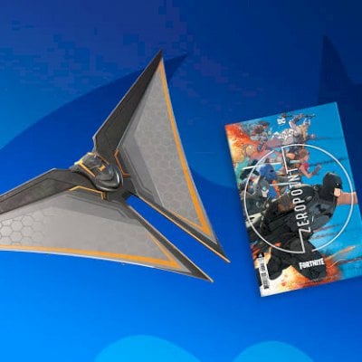 Fortnite - Código Glider Exterminador ( Zeropoint )