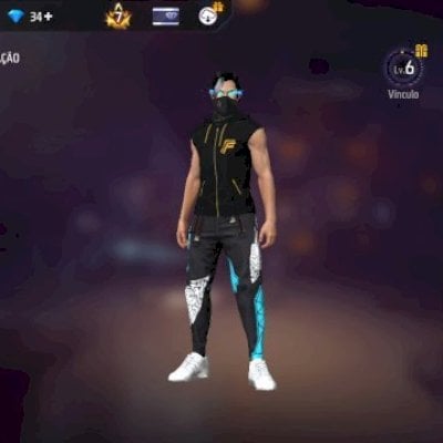 3 personagens free fire R$ 1,00