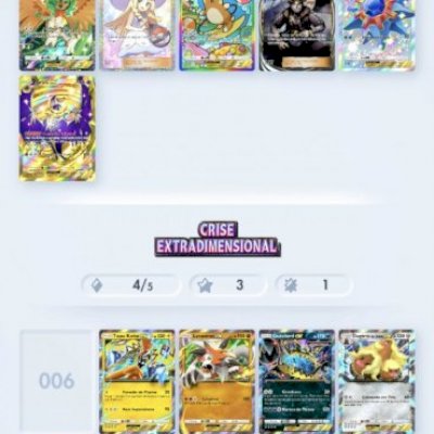 Conta POKEMON TCG POCKET +4000 Cartas