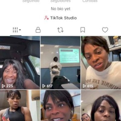 Vendo conta do tik Tok engajada