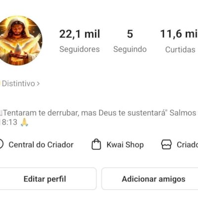 CONTA KWAI 22K DE SEGUIDORES E 11K DE CURTIDAS (CONTAS KWAI)