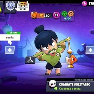 Conta Brawl Stars! 23K de Troféus | 80 Brawlers