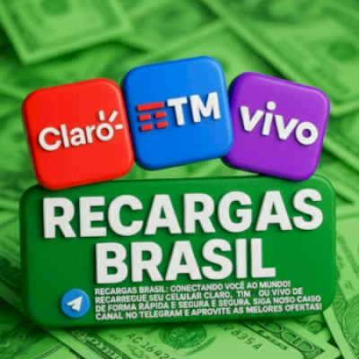 MELHOR BOOT DE RECARGAS BRASILEIRA 100% SERVIÇOS ENTREGUES