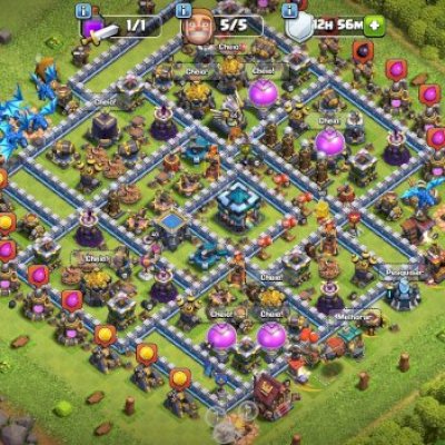 Conta Clash of Clans CV 13 à venda!