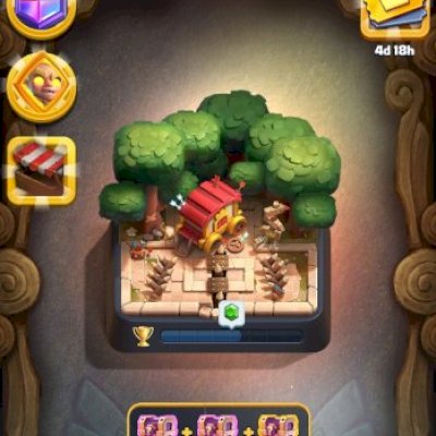 Vendo conta clash royale