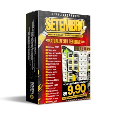 PENDRIVE PACK SETEMBRO (1 MENSAL)