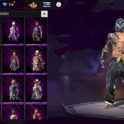 Conta Antiga de Free Fire