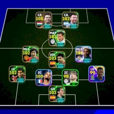 Efootball mobile contas