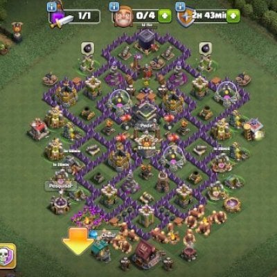CONTA SUPERCELL COM CLASH ROYALE E OFF CLANS FULL ACESSO