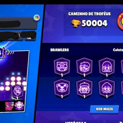 conta rara 50k troféus