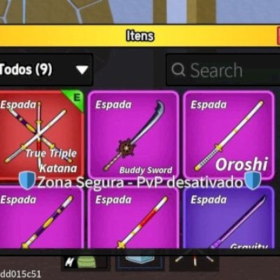 Conta do blox fuits