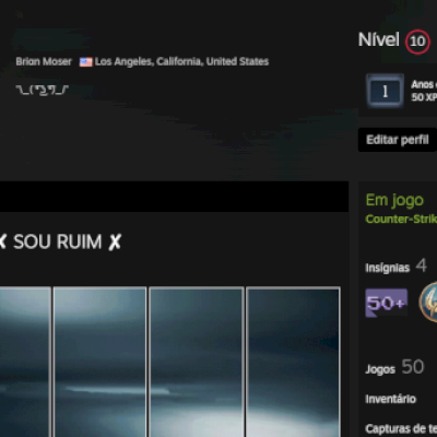 CONTA STEAM COM 50 JOGOS E PRIME CS