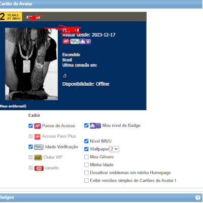 Conta imvu ap e age