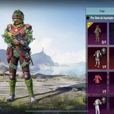 Conta raríssima no PUBG mobile.