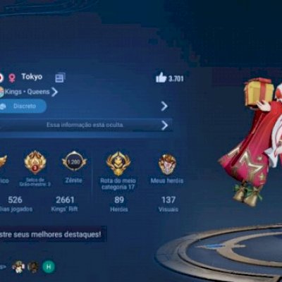 Conta Honor Of Kings