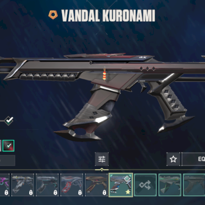 Vendo conta de valorant com varias skins