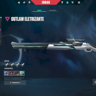 VENDO CONTA VALORANT (PLATINA) + SKINS RARAS