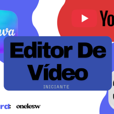 EDITOR DE VIDEO INICIANTE (leia a descrição)