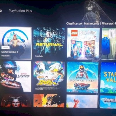 Conta com muitos jogos