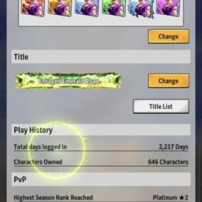 Conta Dragon Ball Legends antiga e muito completa à venda