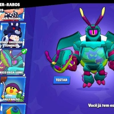 Conta de Brawl Stars + Clash Royale raríssima