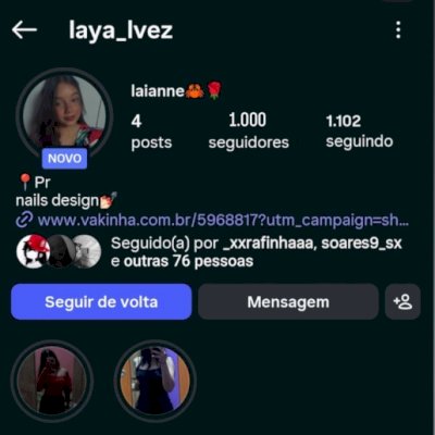 CONTA INSTAGRAM +1K DE SEGUIDORES REAIS BR