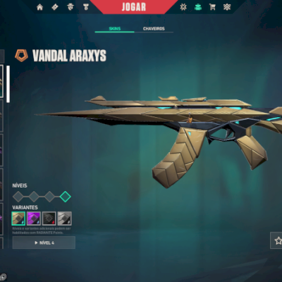 CONTA VALORANT FULL SKINS PREMIUM – VANDAL TOP TIER + FACAS