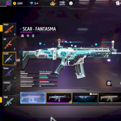 CONTA FF COM UMP ATRIBUTADA COM EVOLUTIVA PROMOÇÃO BARATA