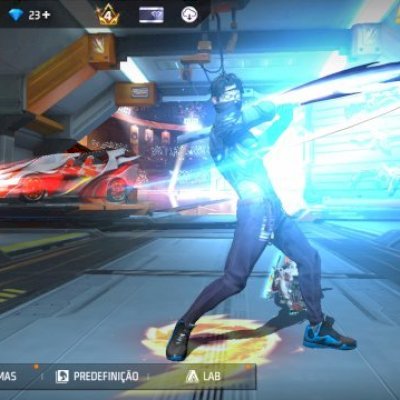 Conta de Free Fire um Pouco Antiga.