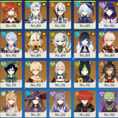 Conta com 18 Personagens T5 6 Armas T5 varias do passe. End Game