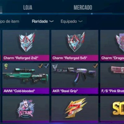 Vendo conta de Standoff com faca de 8k gold