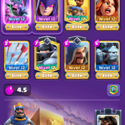 8,200 troféu e várias cartas no lv máximo preciso do dinheiro