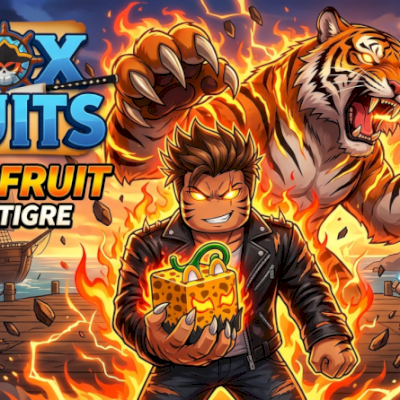 🐯Frutas permanentes Tiger no preço baixo de mercado (ENTREGA RÁPIDO⚔️🍏)