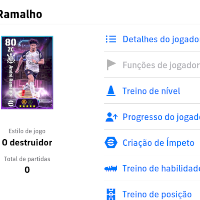 Conta Efootball com André Ramalho 104